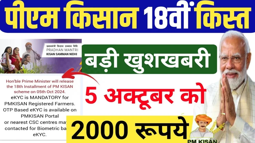 PM Kisan Yojana 18th Installment